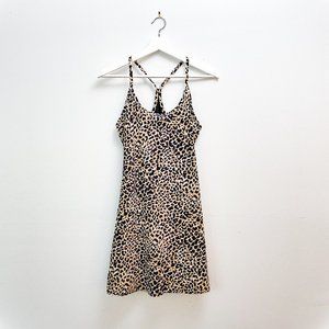 Outdoor Voices Leopard Exercise Dress Small